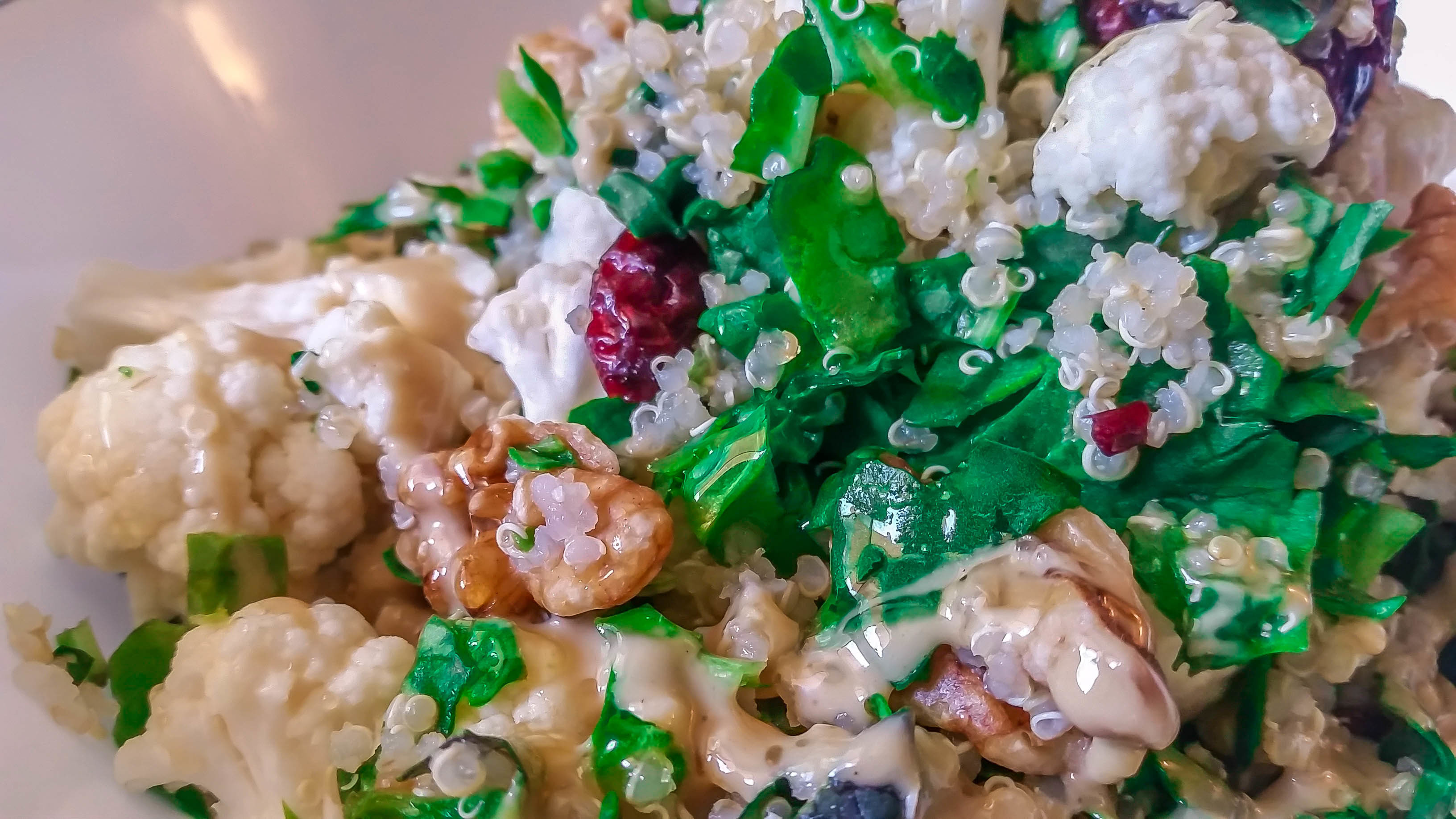 Quinoa and Culiflower Salad