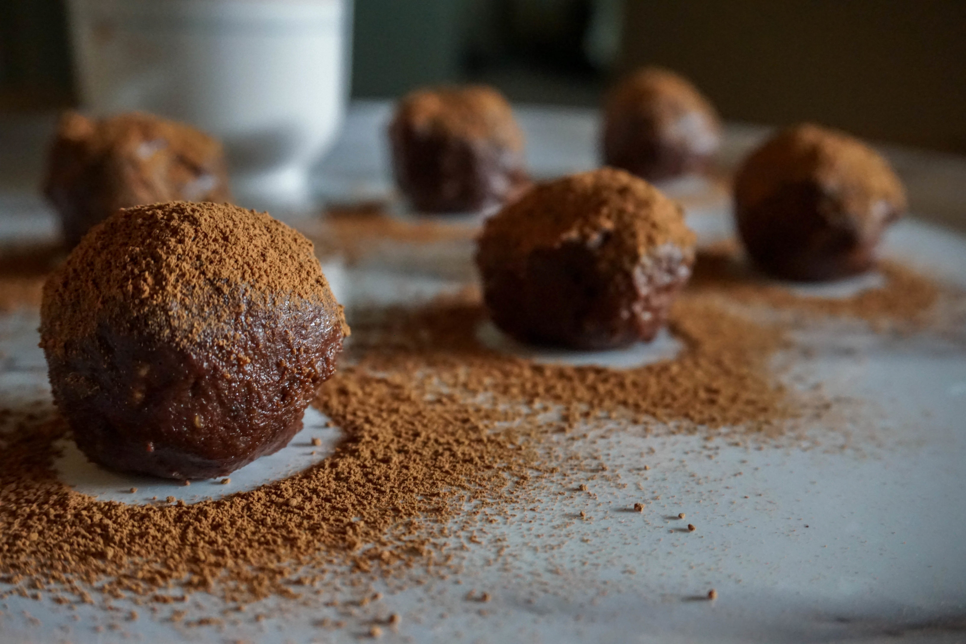 Date Truffles- Healthy Chocolate Flavored Truffles