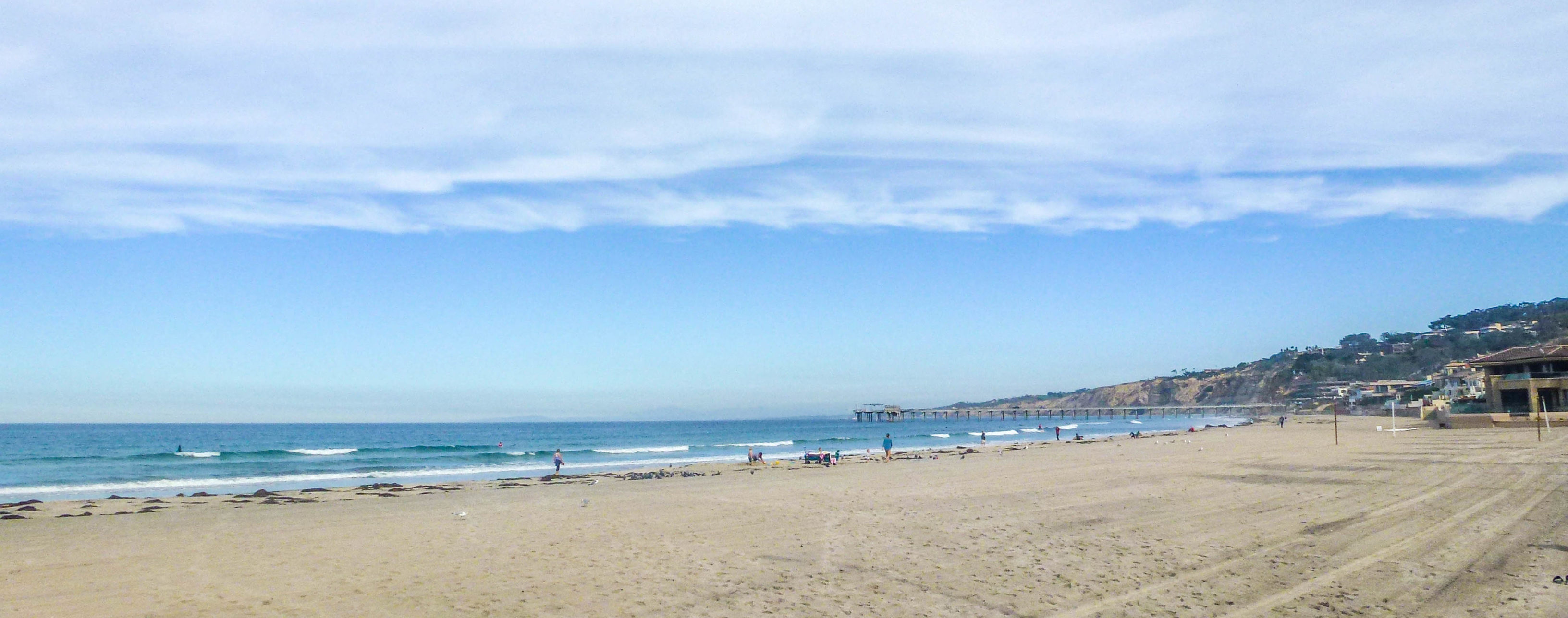 קליפורניה חלק א: סן דייגו- La Jolla beach 