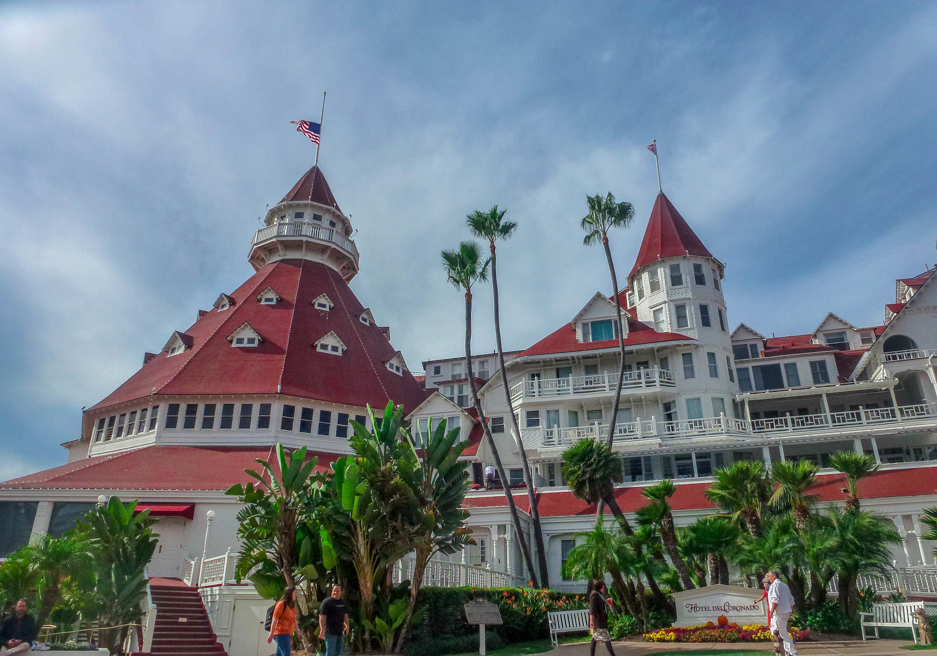 קליפורניה חלק א: סן דייגו-Hotel del Coronado 