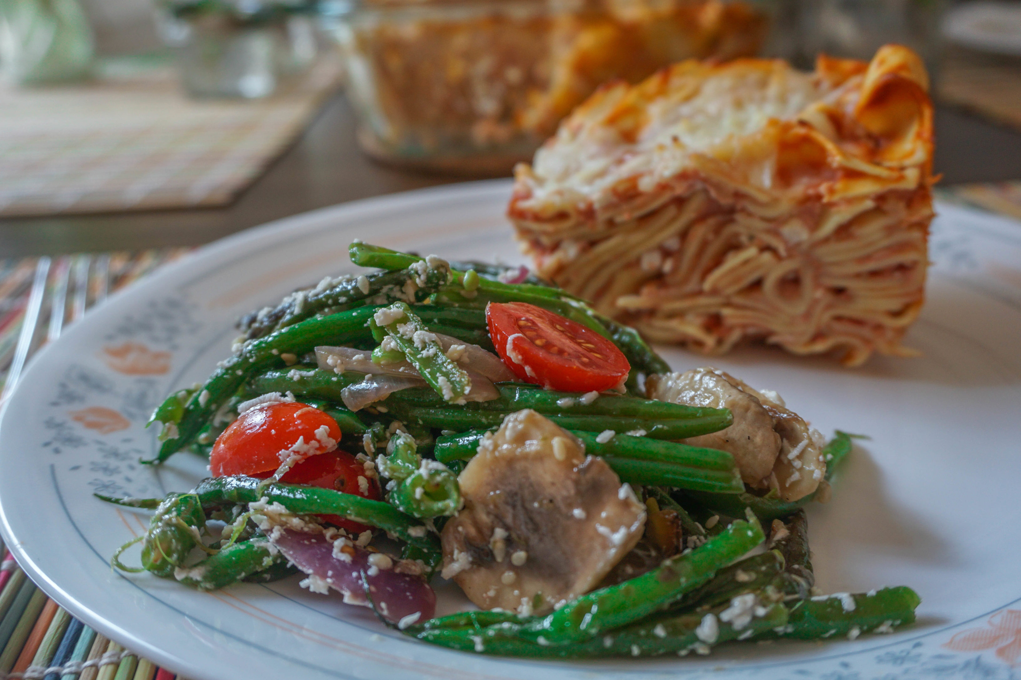 Green beans salad