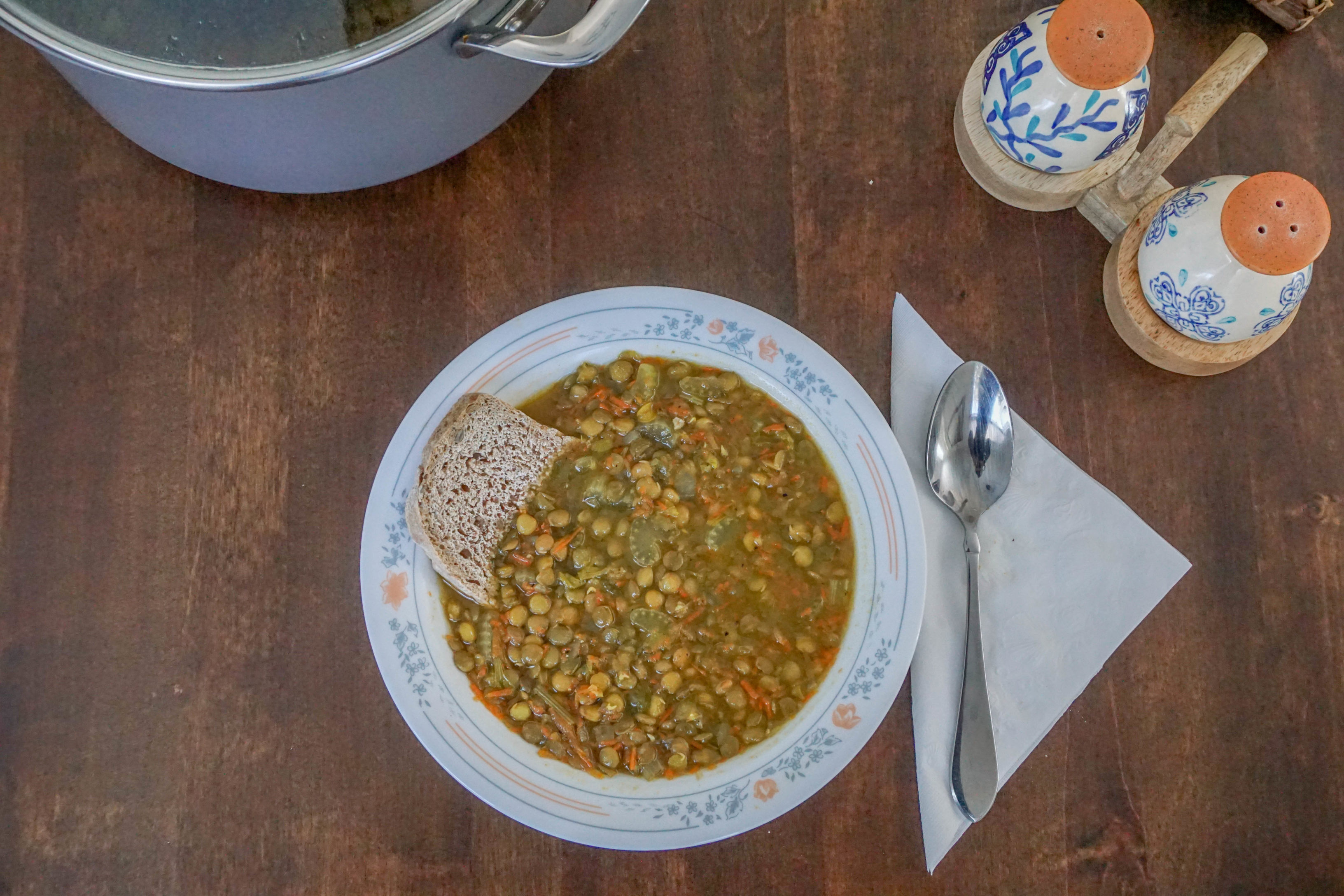 Green Lentil Soup