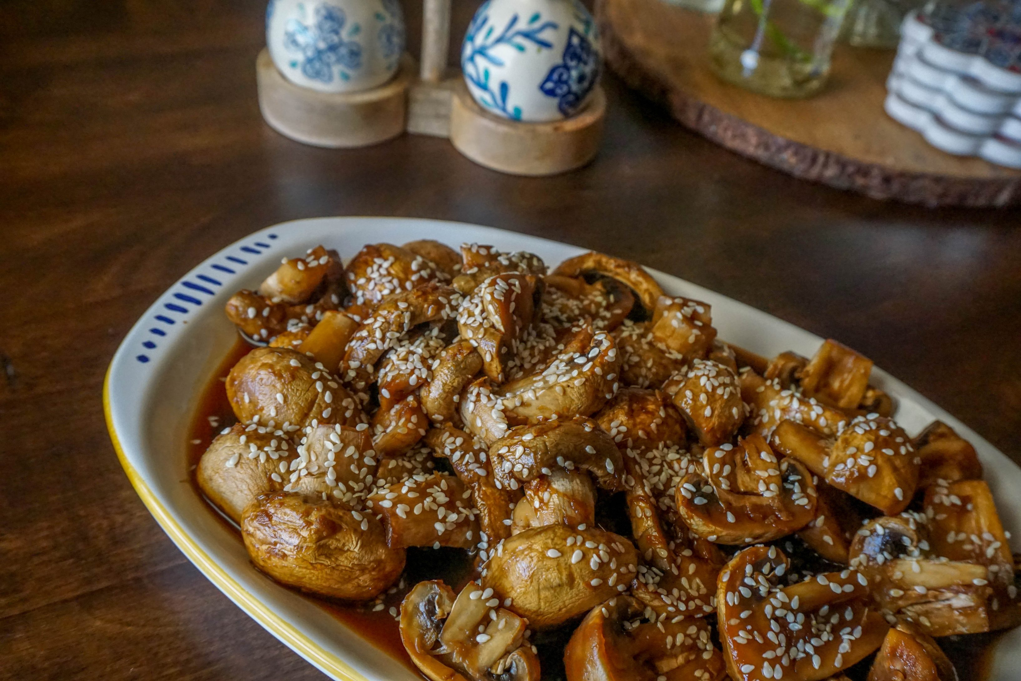 Asian Stir Mushrooms Recipe 