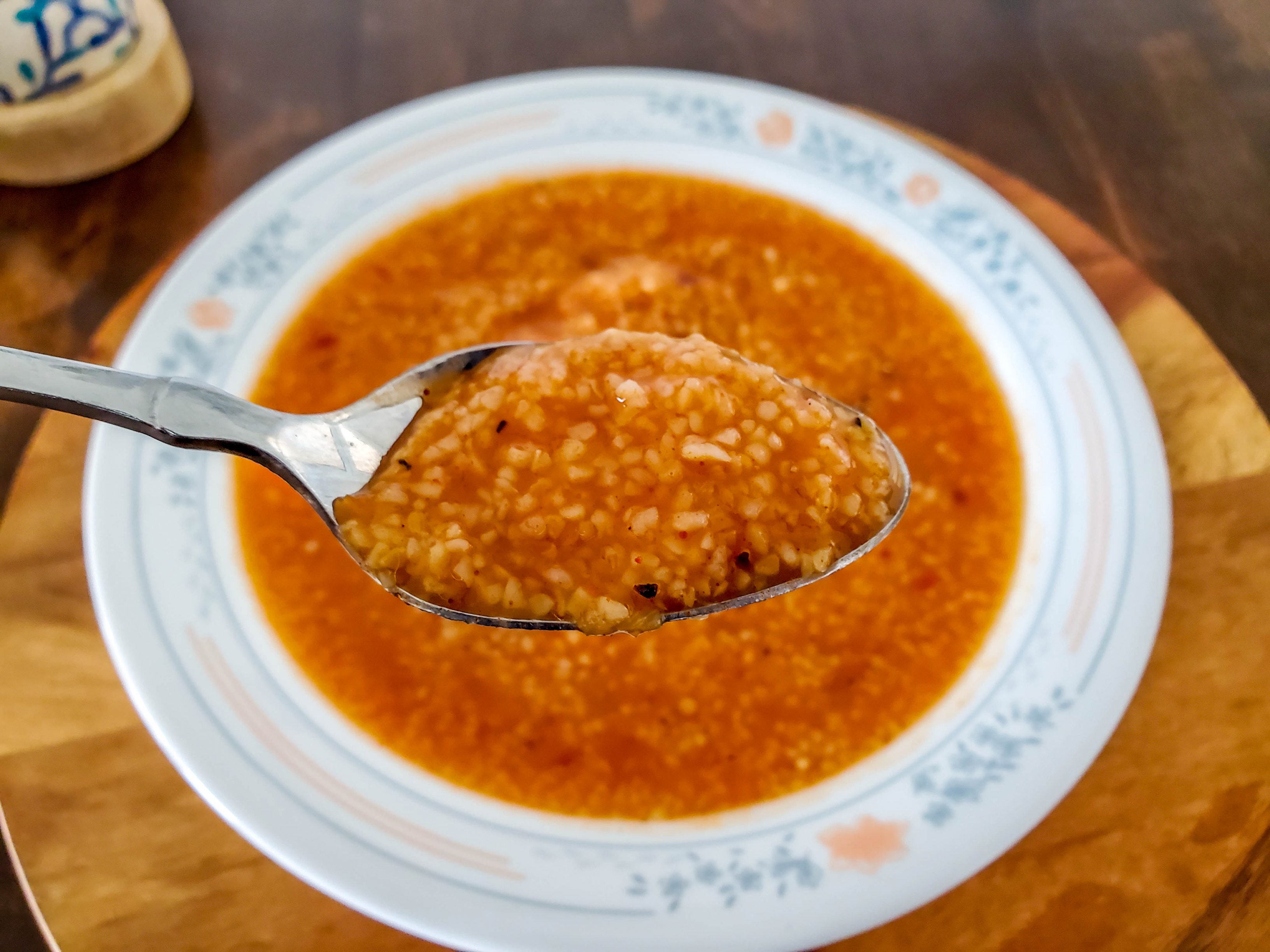 Red Burghul Soup Recipe