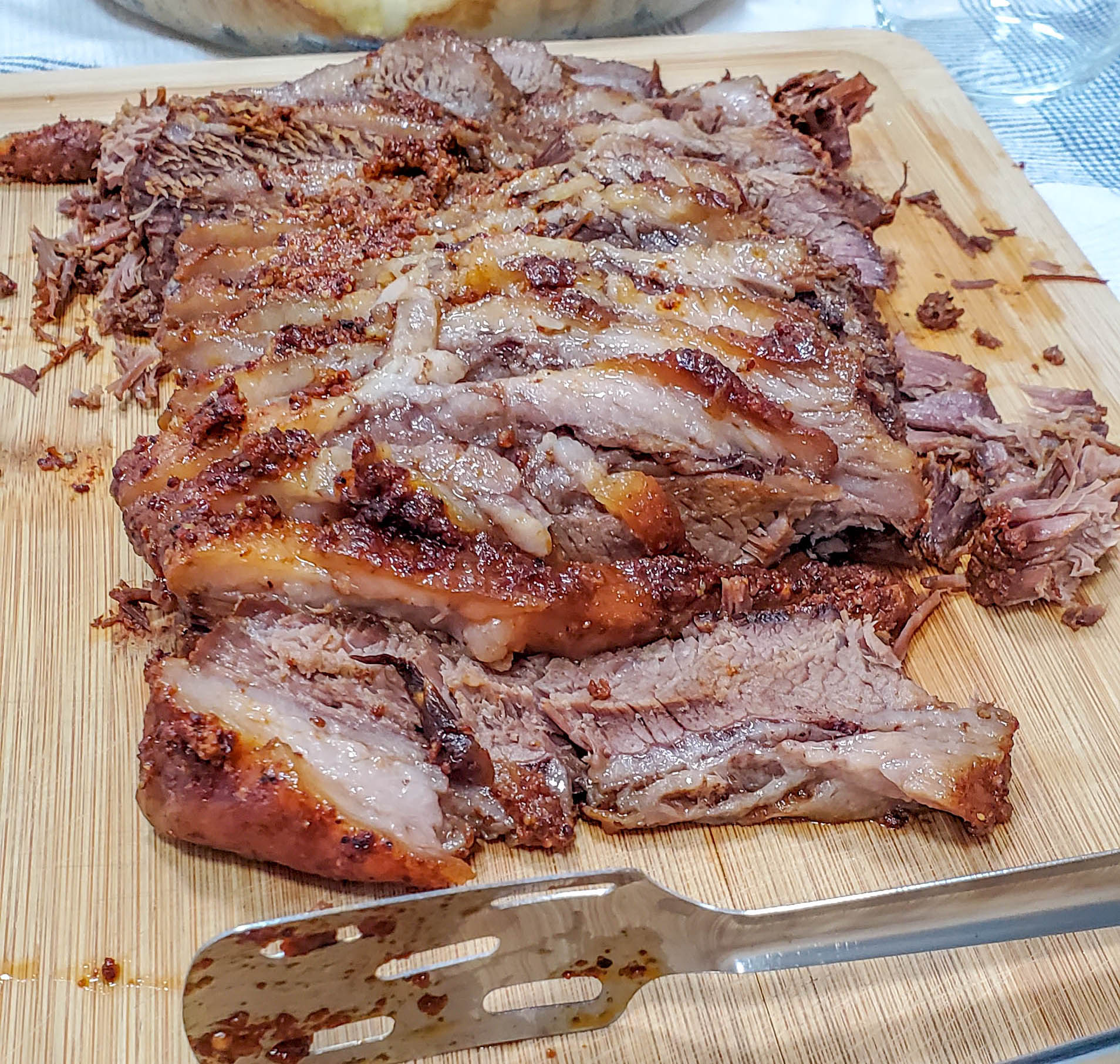 Oven Baked Brisket Recipe - With Paprika and Hickory Liquid Smoke