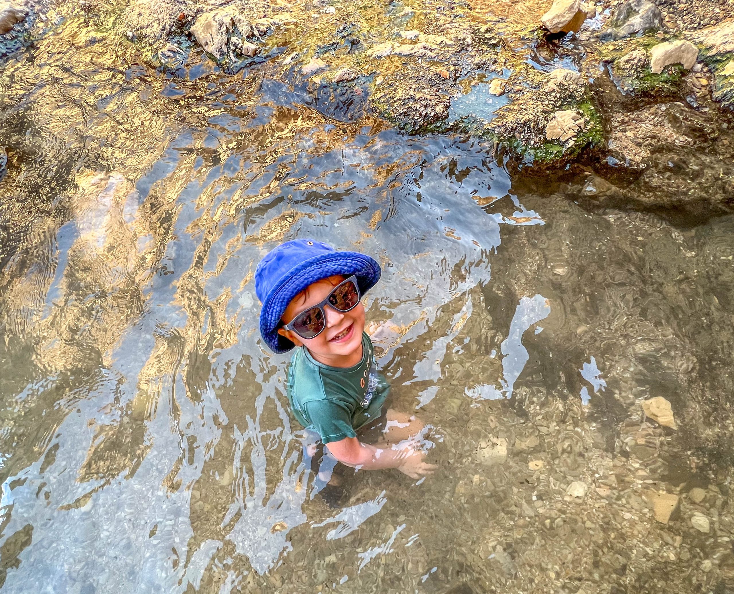 Ein Bokek - Water Hike For The Entire Family