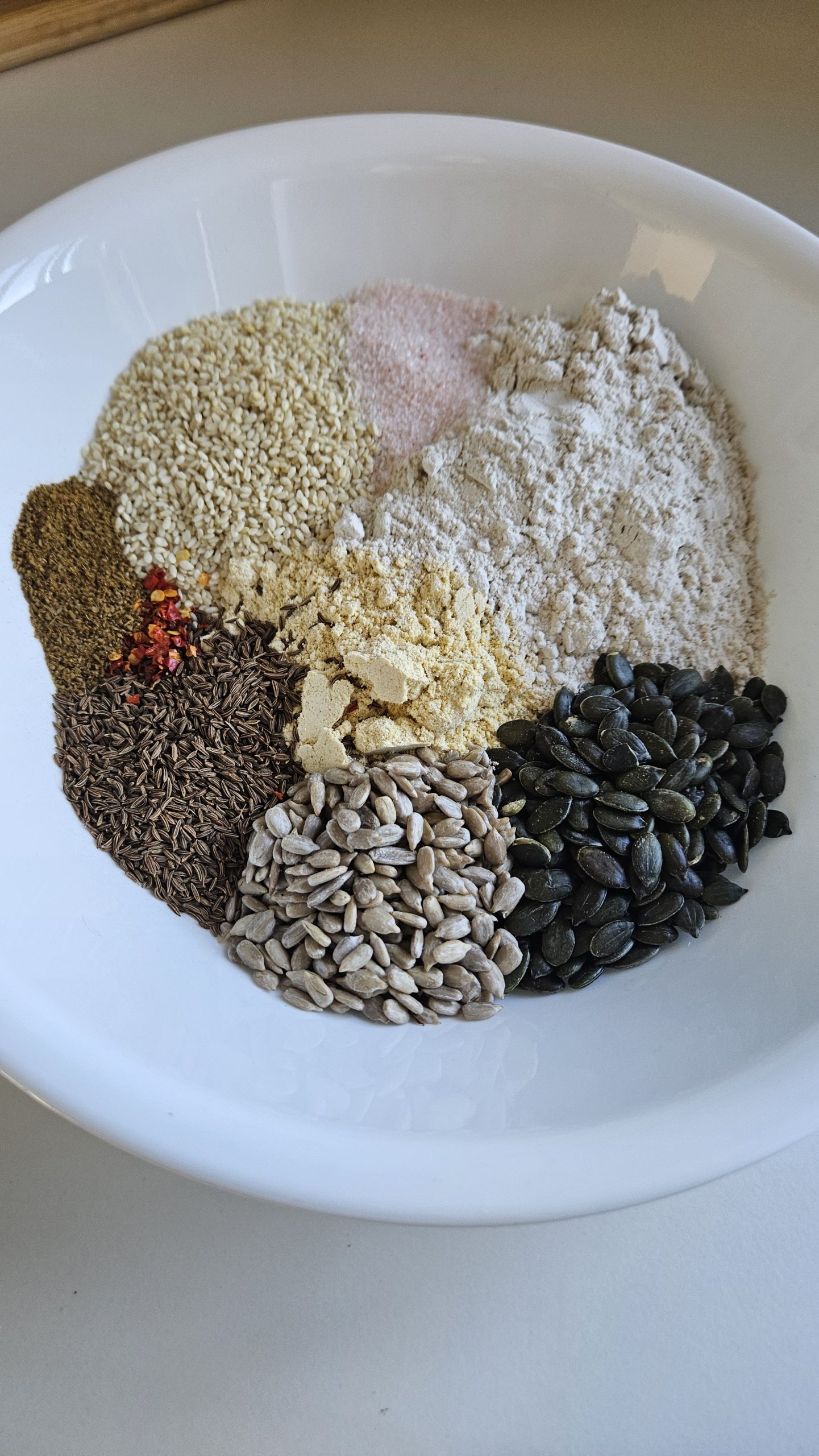 Chickpea & Green Buckwheat Crackers (Gluten-Free)